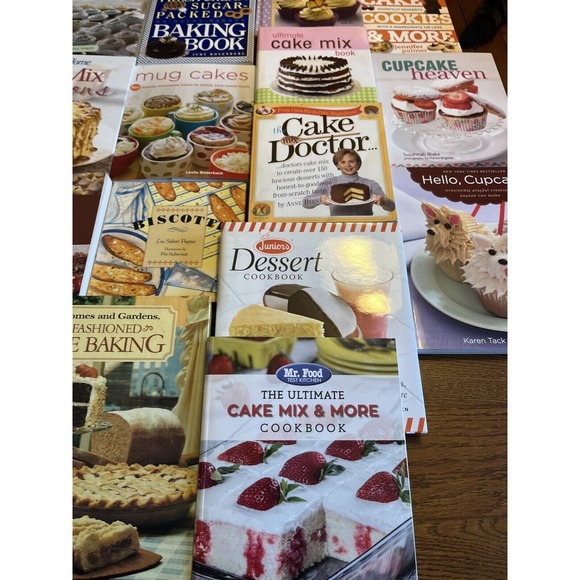 Lot Of 15 Baking Cookbooks - Cupcakes Cakes Desserts Chocolate Sweets More - Picture 4 of 12